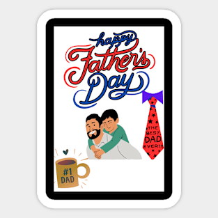 Happy Father's day Sticker